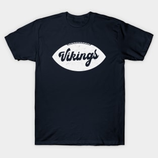 Retro Vikings Football T-Shirt